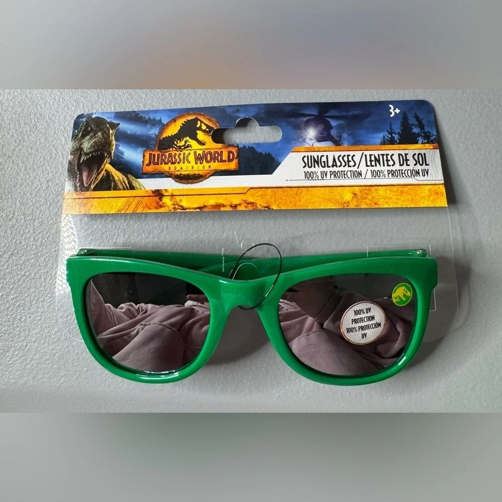 Jurassic World dominion dinosaurs Kids Green Sunglasses 100% uv protection